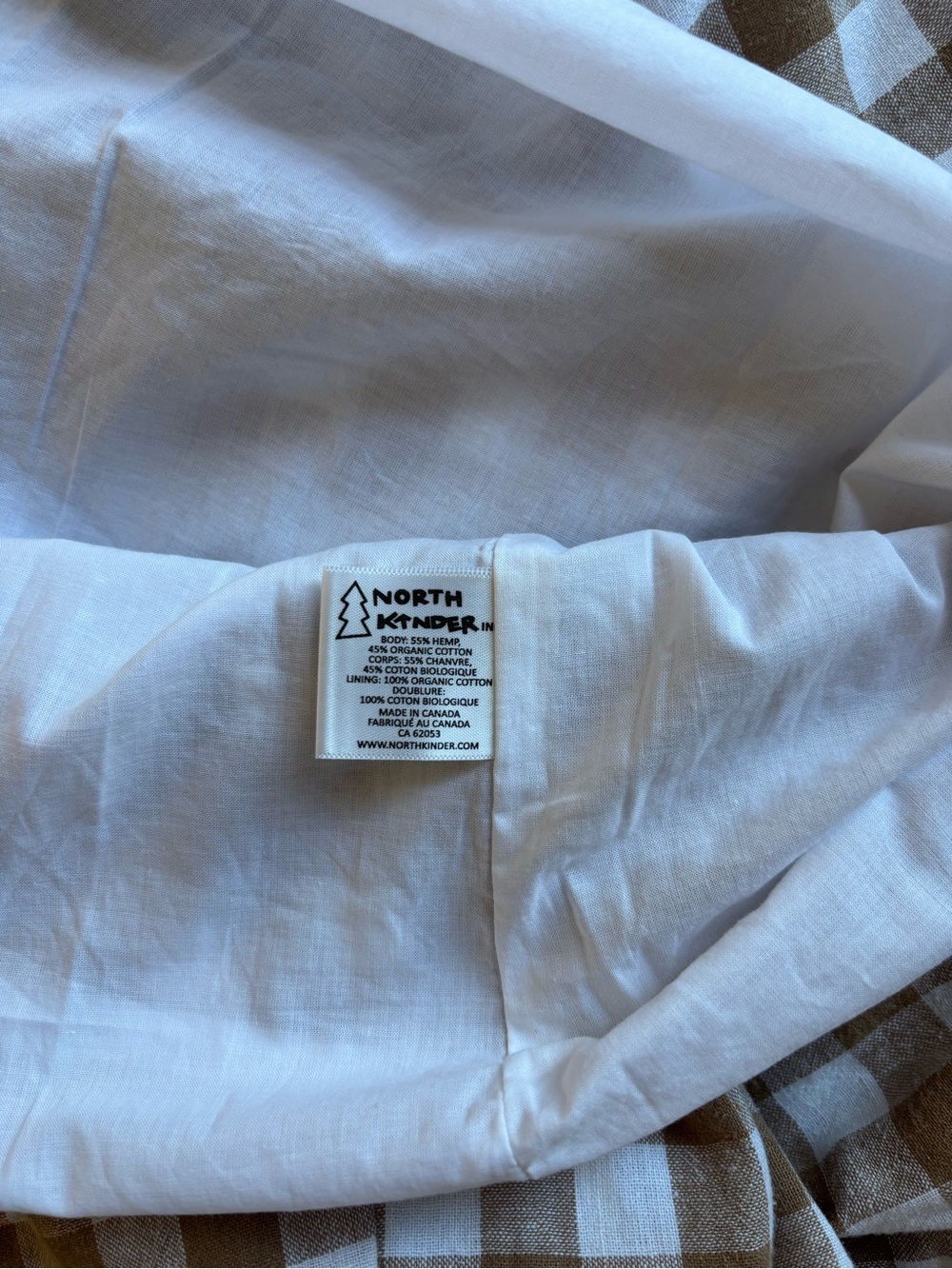 NWT The North Kinder Gingham Jilly Dress - Picture 10 of 11